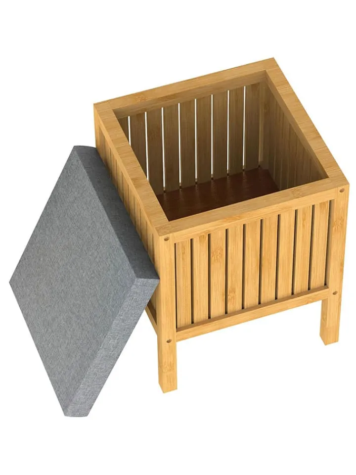 Schütte Wäschekörbe & -Ständer<Wäschekorb in Hellbraun - (B)39 x (H)52 x (T)39 cm