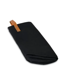 relaxdays Wäschekörbe & -Ständer<Wäschekorb in Schwarz - 28 Liter