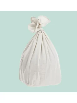 relaxdays Wäschekörbe & -Ständer<Wäschekorb in Weiß - (B)40 x (H)60 x (T)30 cm