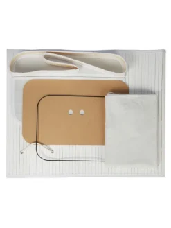 relaxdays Wäschekörbe & -Ständer<Wäschekorb in Weiß - (B)55 x (H)63 x (T)35 cm