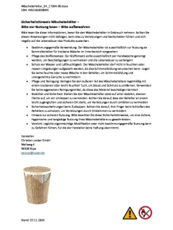 kobolo Wäschekörbe & -Ständer<Wäschekorb PEAKSORT in Braun