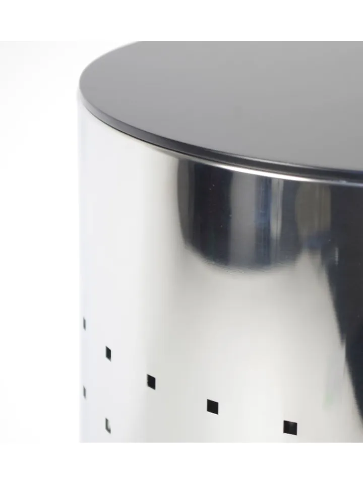 kobolo Wäschekörbe & -Ständer<Wäschekorb STEELWASH55 in Silber