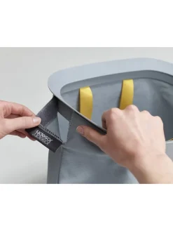 JosephJoseph Wäschekörbe & -Ständer<Wäschekorb "Tota" in Grau - 2x 45 l