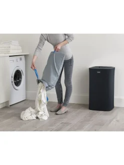 JosephJoseph Wäschekörbe & -Ständer<Wäschekorb "Tota" in Schwarz - 2x 30 l
