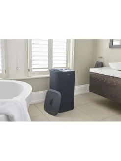 JosephJoseph Wäschekörbe & -Ständer<Wäschekorb "Tota" in Schwarz - 2x 30 l