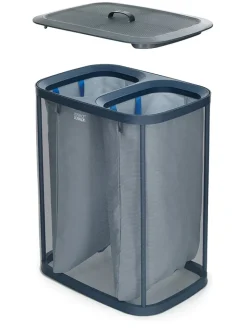JosephJoseph Wäschekörbe & -Ständer<Wäschekorb "Tota" in Schwarz - 2x 45 l