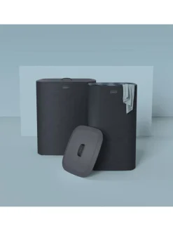 JosephJoseph Wäschekörbe & -Ständer<Wäschekorb "Tota" in Schwarz - 2x 45 l