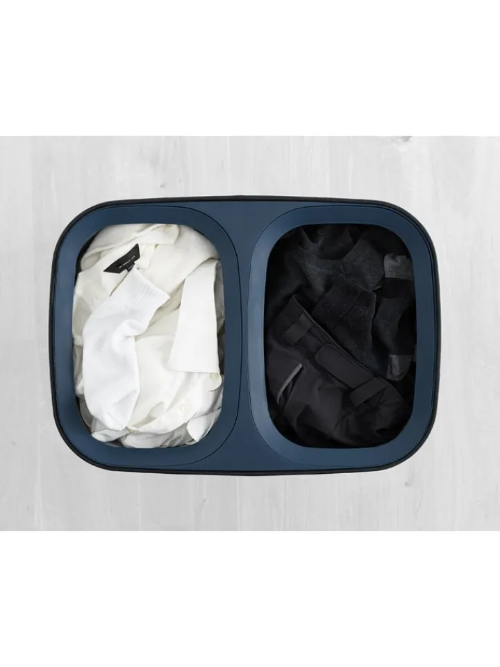 JosephJoseph Wäschekörbe & -Ständer<Wäschekorb "Tota" in Schwarz - 2x 45 l