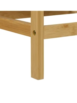 relaxdays Wäschekörbe & -Ständer<Wäschekorbregal in Mehrfarbig - (B)100 x (H)80 x (T)32 cm