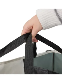 relaxdays Wäschekörbe & -Ständer<Wäschesammler in Mehrfarbig - (B)65 x (H)60 x (T)36,5 cm