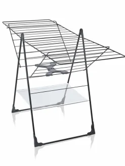 Leifheit Wäschekörbe & -Ständer<Wäscheständer "Classic 250 Flex" in Schwarz - (B)151 x (H)94 cm