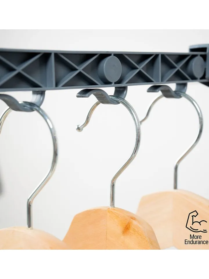 InnovaGoods Wäschekörbe & -Ständer<Wäscheständer in Silber/ Grau