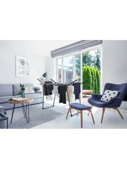 Leifheit Wäschekörbe & -Ständer<Wäscheständer "Pegasus 180" in Anthrazit - (B)157 x (H)66 x (T)87 cm