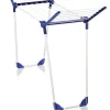 Leifheit Wäschekörbe & -Ständer<Wäscheständer "Pegasus 120 Solid Compact" in Dunkelblau/ Weiß - (B)149 cm