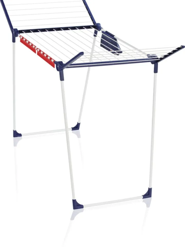 Leifheit Wäschekörbe & -Ständer<Wäscheständer "Pegasus 180 Solid Plus" in Dunkelblau/ Weiß - (B)157 cm