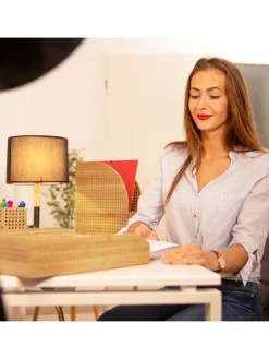 relaxdays Büro- & Schulbedarf<10x Dokumentenablage in Natürlich - DIN A4