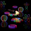 relaxdays Partyzubehör & -Dekoration<100x Knicklichter in 7-Farb-Mix