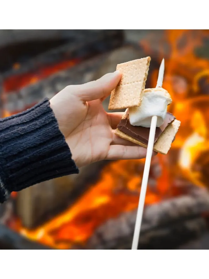 relaxdays Grillen<100x Stockbrot Spieße in Natur - (L) 90 cm