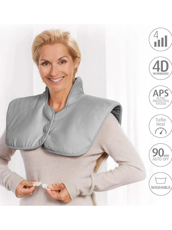 Medisana Technik|Pflege & Gesundheit<XL-Rücken- und Nackenheizkissen "HP 630" in Grau
