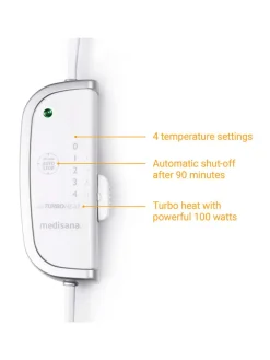 Medisana Technik|Pflege & Gesundheit<XL-Rücken- und Nackenheizkissen "HP 630" in Grau