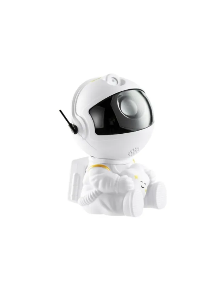 XO Tv & Audio<Projektor LED CF4 Astronaut Stern und Galaxie Weiß mit Fernbedienung in Weiß