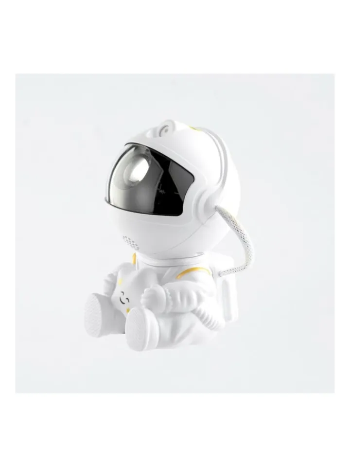 XO Tv & Audio<Projektor LED CF4 Astronaut Stern und Galaxie Weiß mit Fernbedienung in Weiß