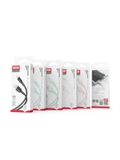 XO Technikzubehör<-Kabel NB212 USB - iPhone-Anschluss 1,0 m 2,1A weiß in Weiß