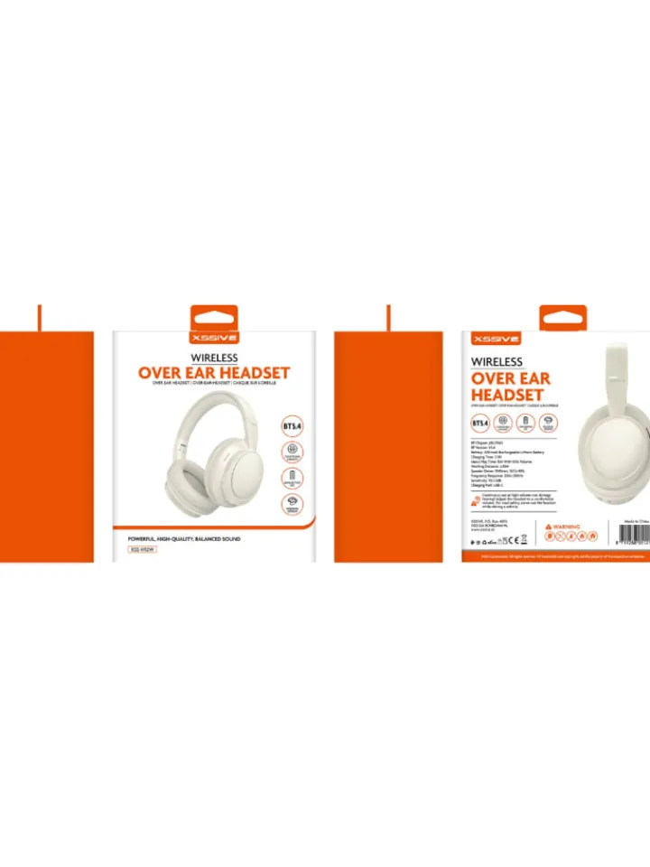 COFI 1453 Tv & Audio<Xssive Wireless Over-Ear Headset XSS-H12W - Beige in Beige