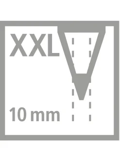 STABILO Büro- & Schulbedarf<XXL-Buntstifte "Woody 3in1 - Arty" - 18 Stück+Spitzer