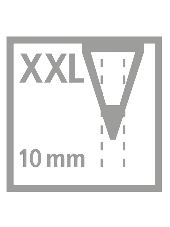 STABILO Büro- & Schulbedarf<XXL-Buntstifte "Woody 3in1 - Pastel" - 6 Stück+Spitzer