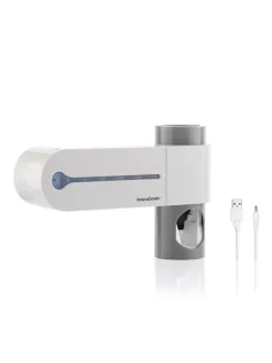InnovaGoods Badaccessoires<Zahnbürstenhalter - (B)21,5 x (H)13 x (T)6,7 cm