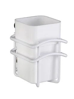 Wenko Badaccessoires<Zahnputzbecher "Classic Plus" in Weiß - (B)8 x (H)11 x (T)10 cm