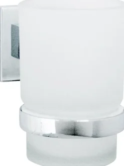 Fackelmann Badaccessoires<Zahnputzbecher "Mare" in Weiß - (B)7 x (H)11 x (T)10 cm