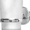 Fackelmann Badaccessoires<Zahnputzbecher "Vision" in Weiß - (B)7 x (H)11,5 x (T)9,5 cm