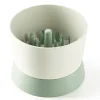 Lekué Küchenelektronik<Zerkleinerer "Veggie Ricer" in Creme/ Grün - (H)11,4 x Ø11,6 cm
