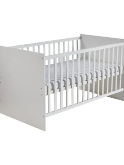roba Möbel-Sets<Zimmerset Maren Weiß 2-tlg. mit Kinderbett & Wickelkommode