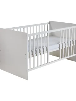 roba Möbel-Sets<Zimmerset Maren Weiß 2-tlg. mit Kinderbett & Wickelkommode