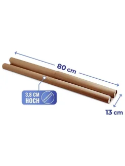 Wenko Weitere Haushaltshelfer<Zugluft-Stopper in Braun - (B)80 x (H)13 cm