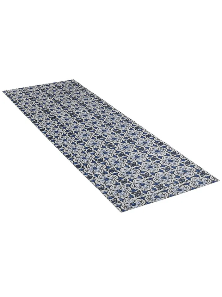 Wenko Outdoorteppiche<Zuschneidbarer Teppich "Mosaic" in Blau - (L)200 x (B)65 cm
