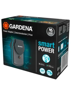 Gardena Gartendekoration<Zwischenstecker "Smart Power" in Grau - (B)6,5 x (H)11,9 cm